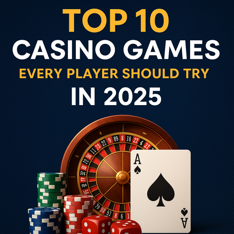 Top 10 Casino Games to Play in 2025 at Wabo Online Casino